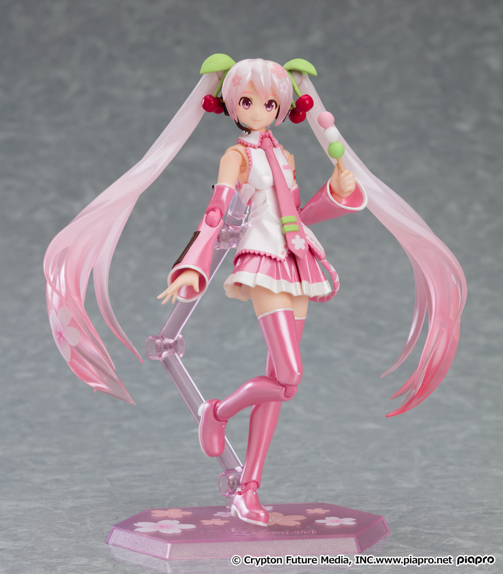 桜ミク」figmaとねんどろいどどーるで登場 オンライン限定で予約開始