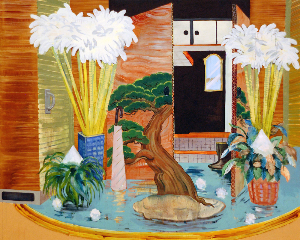 ギャラリーヤマキファインアート 中山明日香 feng shui 2015年 キャンバスに油彩 130.3×162 cm