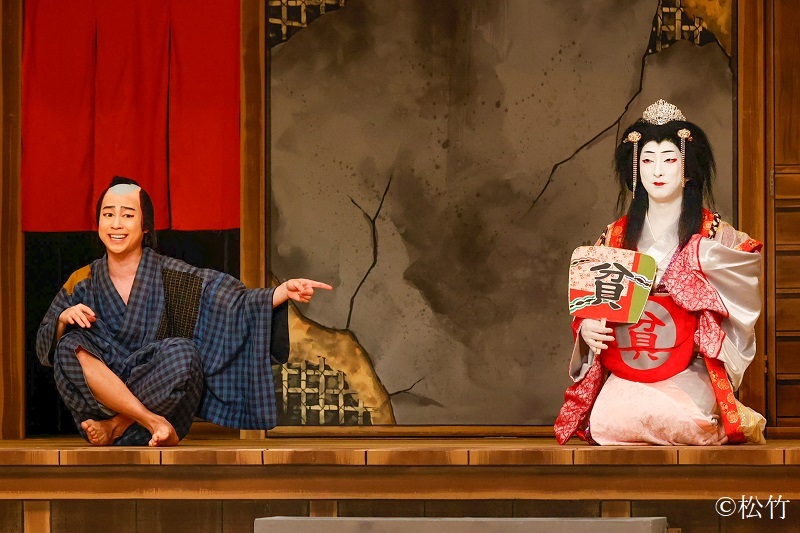 『『福叶神恋噺』（左より）中村虎之介、中村七之助