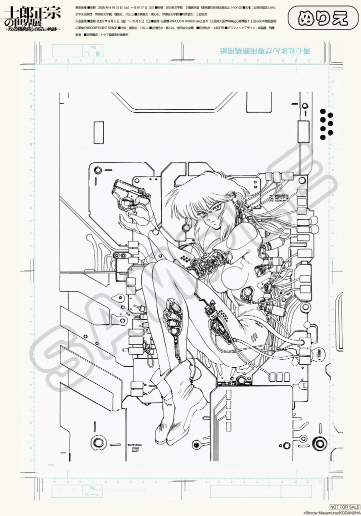 （C）士郎正宗/講談社 （C）士郎正宗/青心社