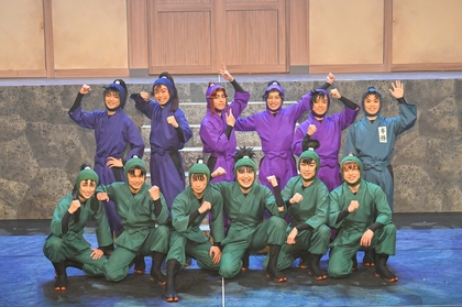 『ミュージカル「忍たま乱太郎」第13弾 ～ようこそ！ 忍たま文化祭！～』が開幕　舞台写真＆出演者コメントが公開