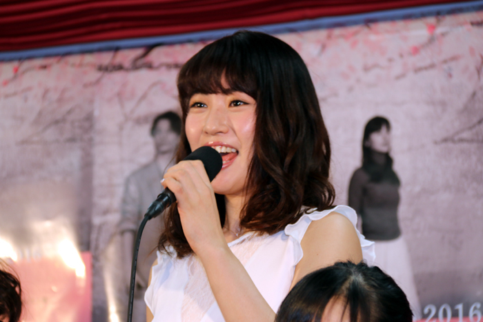 増田有華「最高はひとつじゃない 2016 SAKURA」