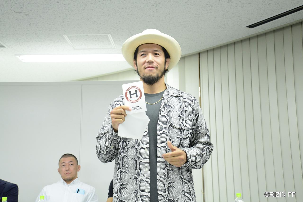 「絶対に大晦日に残ってみせる」と語る上迫博仁