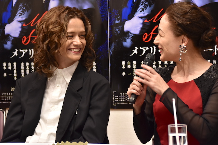 舞台『メアリ・スチュアート』製作発表会見の様子