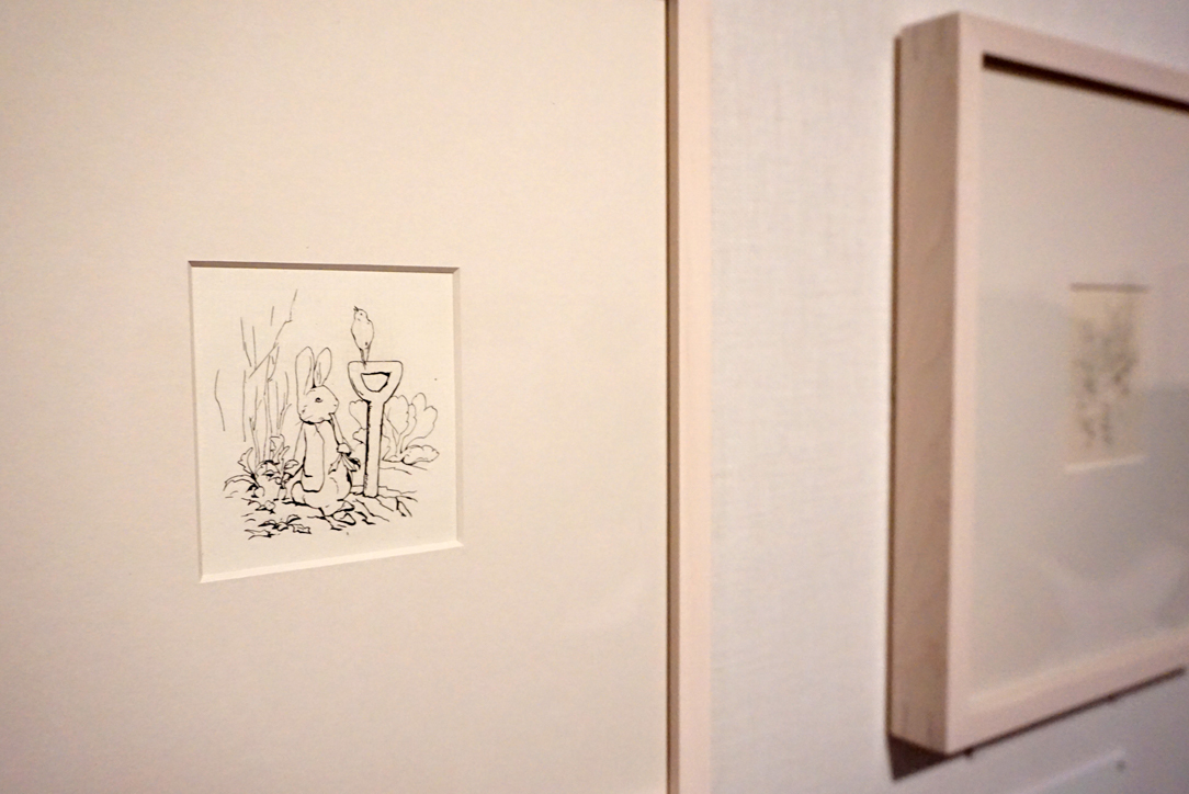 ビアトリクス・ポター 私家版『ピーターラビットのおはなし』挿絵 英国ナショナル・トラスト所蔵