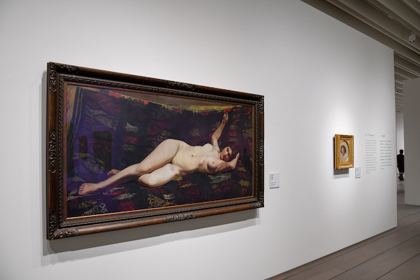 百武兼行《臥裸婦》1881年頃 石橋財団アーティゾン美術館蔵
