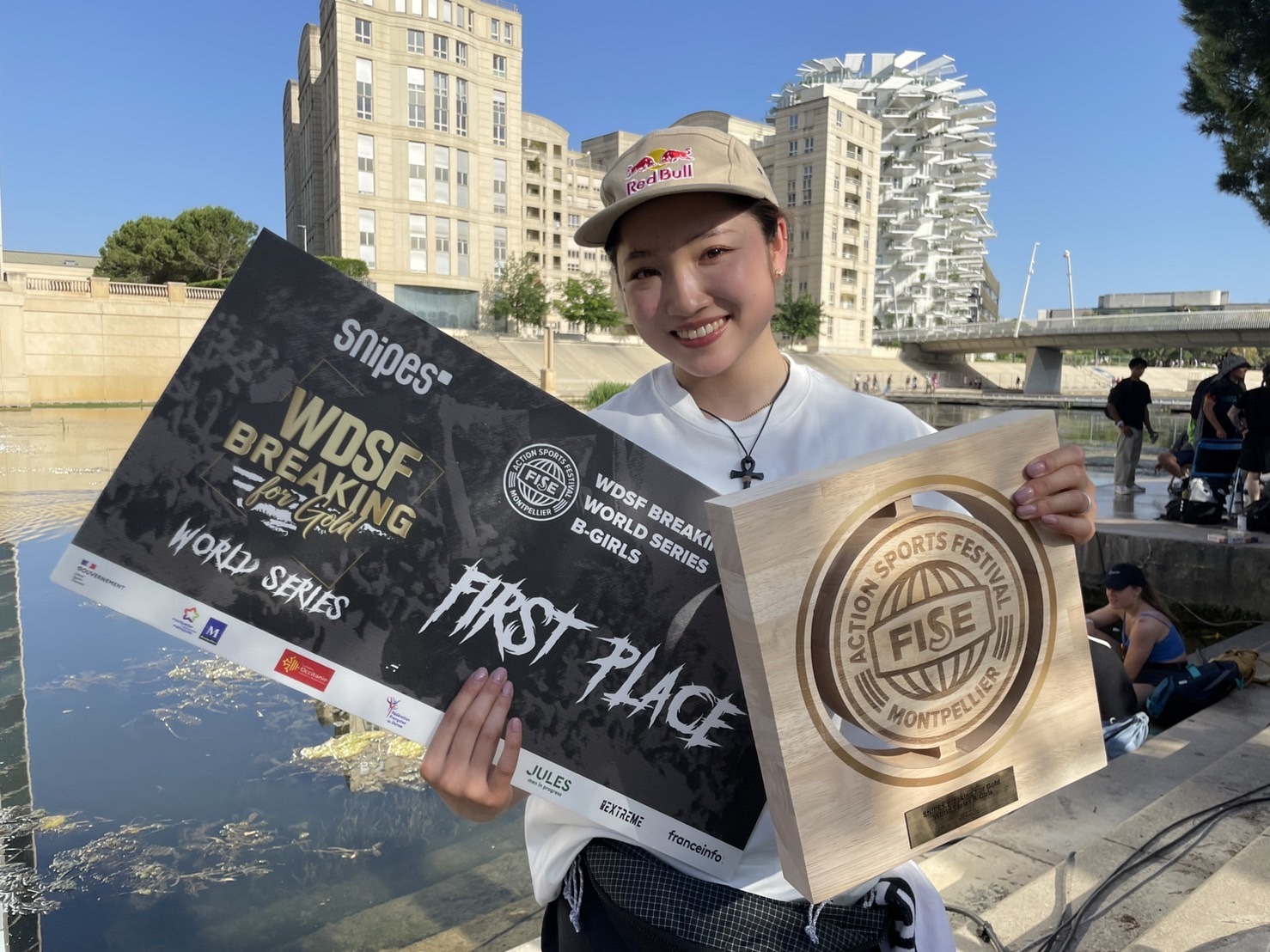 昨年5月のワールドシリーズ・フランス大会で金メダルに輝いたAMI（湯浅亜実） （C）JDSF