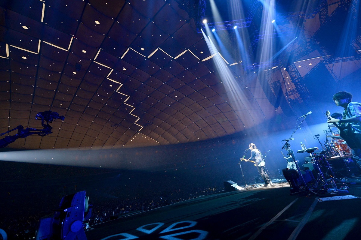 back number、“一生で一回きり”な初のドームツアー・東京ドーム