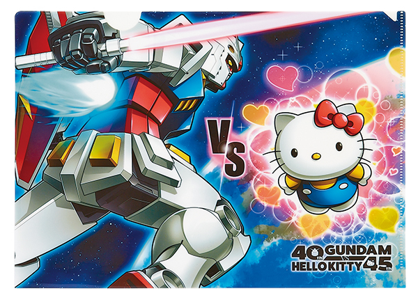 2019年 「ガンダム vs ハローキティ」対決プロジェクト　キービジュアル (C)創通・サンライズ (C)’76,’20 SANRIO 著作(株)サンリオ