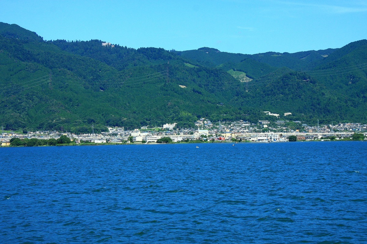 比叡山と坂本城