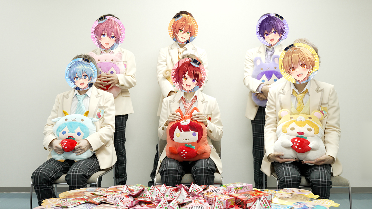 すとぷり、明治いちごアンバサダーとしてTVCMに初出演＆ショート