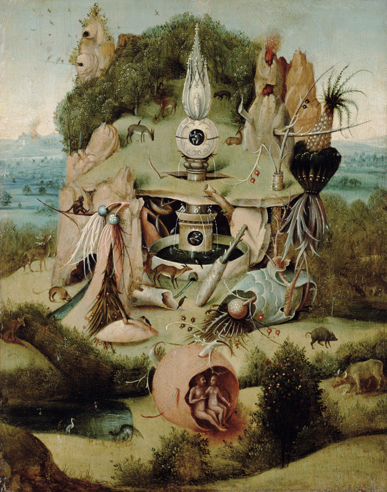 ヒエロニムス・ボスの模倣者 《楽園図》 1540-50 年頃 油彩・板