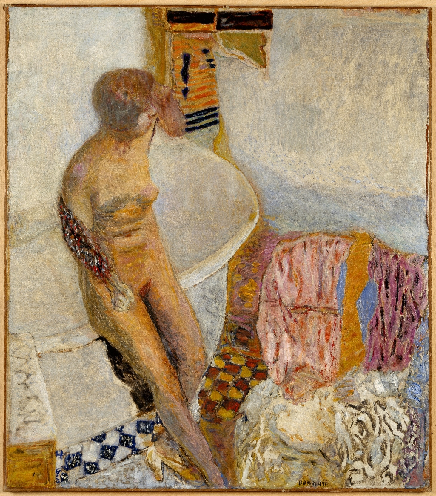 1926年 ピエール・ボナール 《浴槽の裸婦》