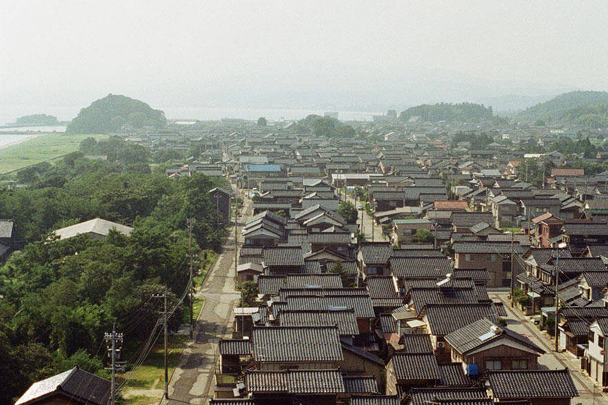 蛸島町のまち並み