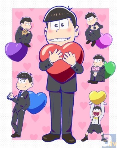 『おそ松さん』がバレンタインにむけて本気モード！