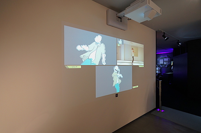 『アニメーション 呪術廻戦展』会場風景 (C)芥見下々／集英社・呪術廻戦製作委員会