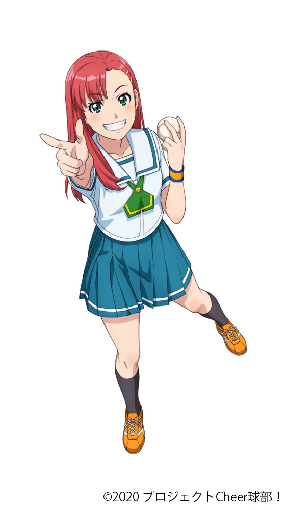 古村伊織 　CV：飯野美紗子 (c) 2020 プロジェクトCheer球部！