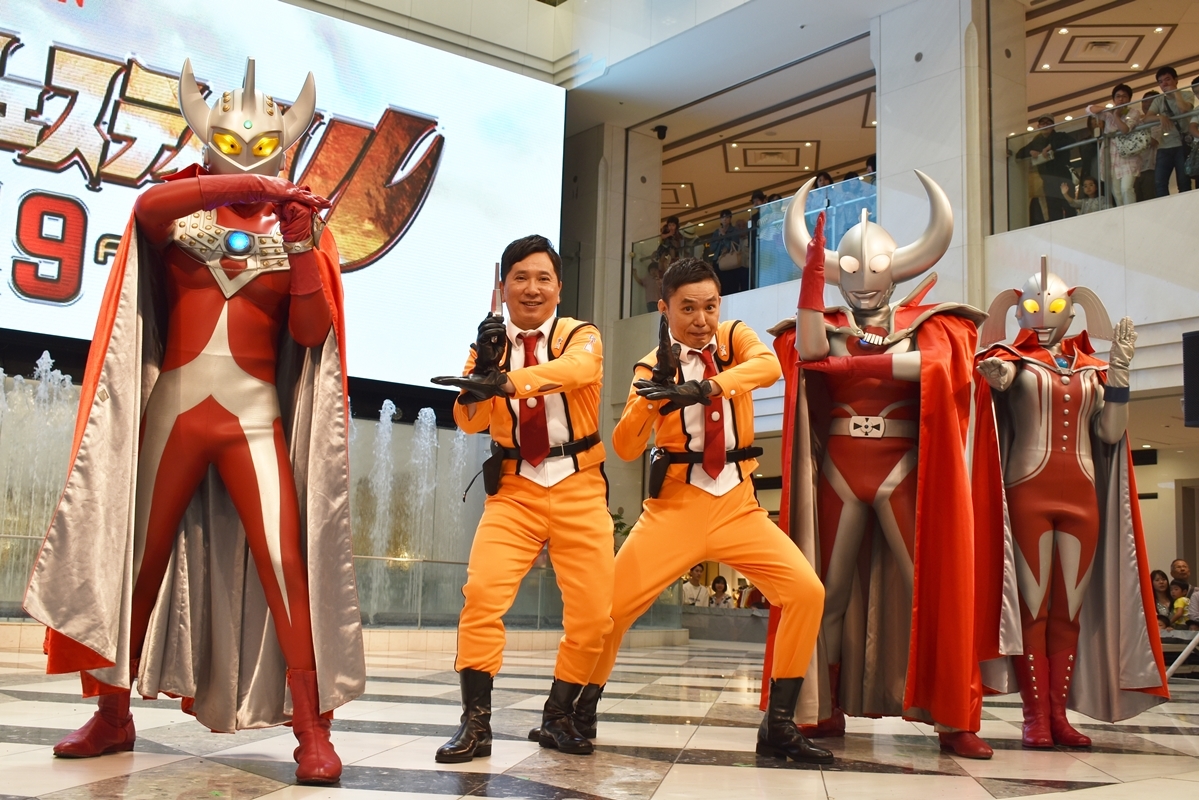 令和最初の ウルトラマンフェスティバル 公式サポーターは二年連続爆笑問題 ウルトラマンタロウに息子がいることに驚愕 Spice エンタメ特化型情報メディア スパイス