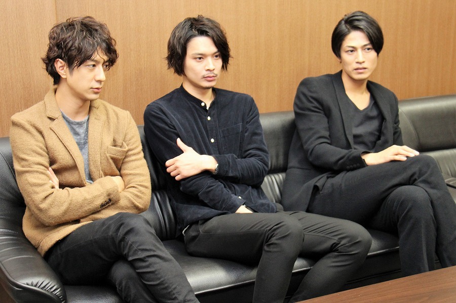 松本寛也、相馬圭祐、丸山敦史