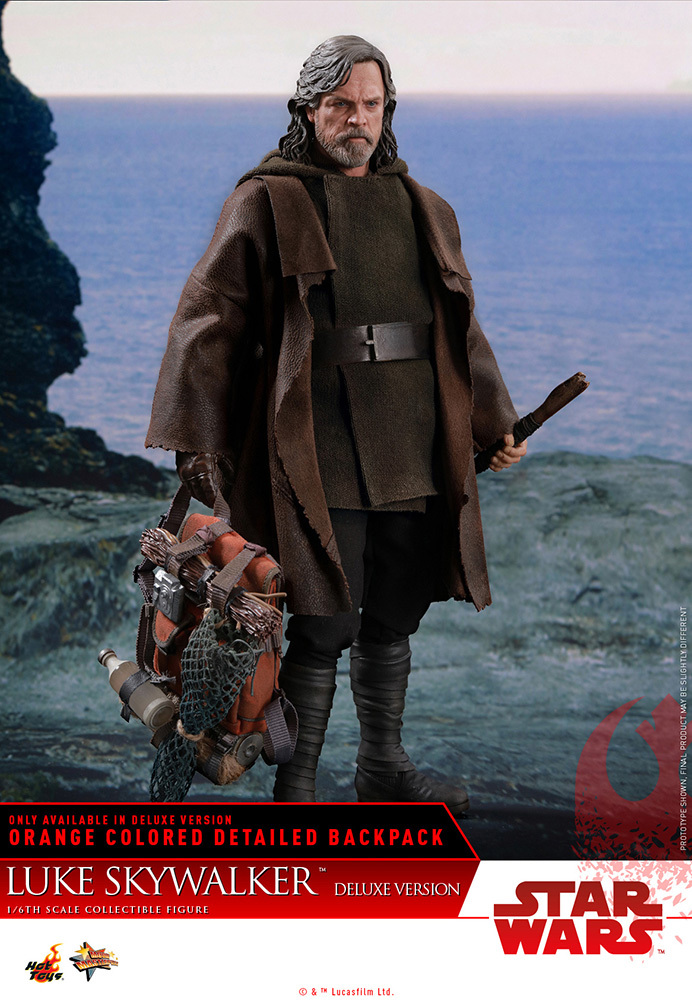 スター・ウォーズ／最後のジェダイ』ルークの1/6スケールフィギュアが