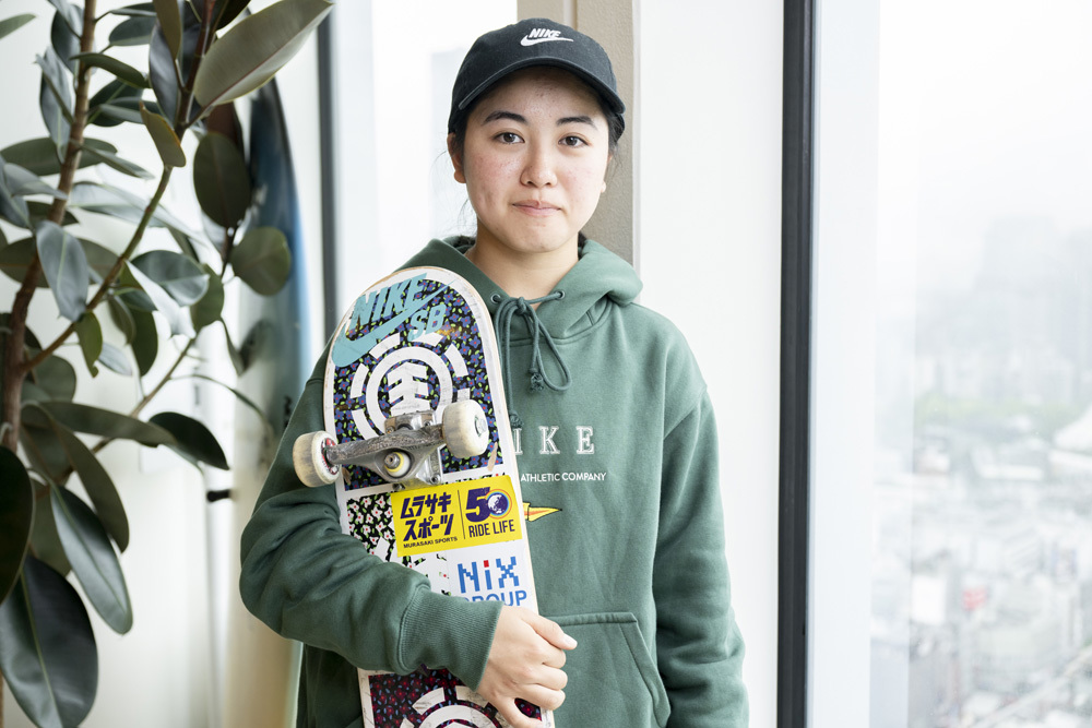 『X Games Chiba 2023』に出場する、昨年大会の銀メダリスト・中山楓奈 (C)辰根東醐