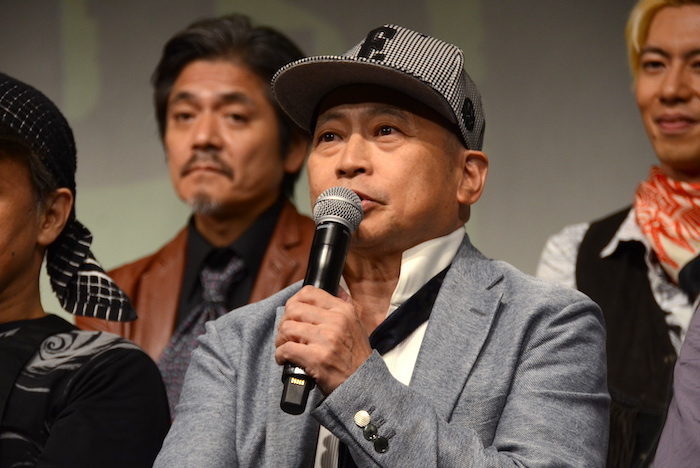 ラサール石井　製作発表後の囲み会見では「初日二日前に降板者が出ないように願ってます（笑）」とも