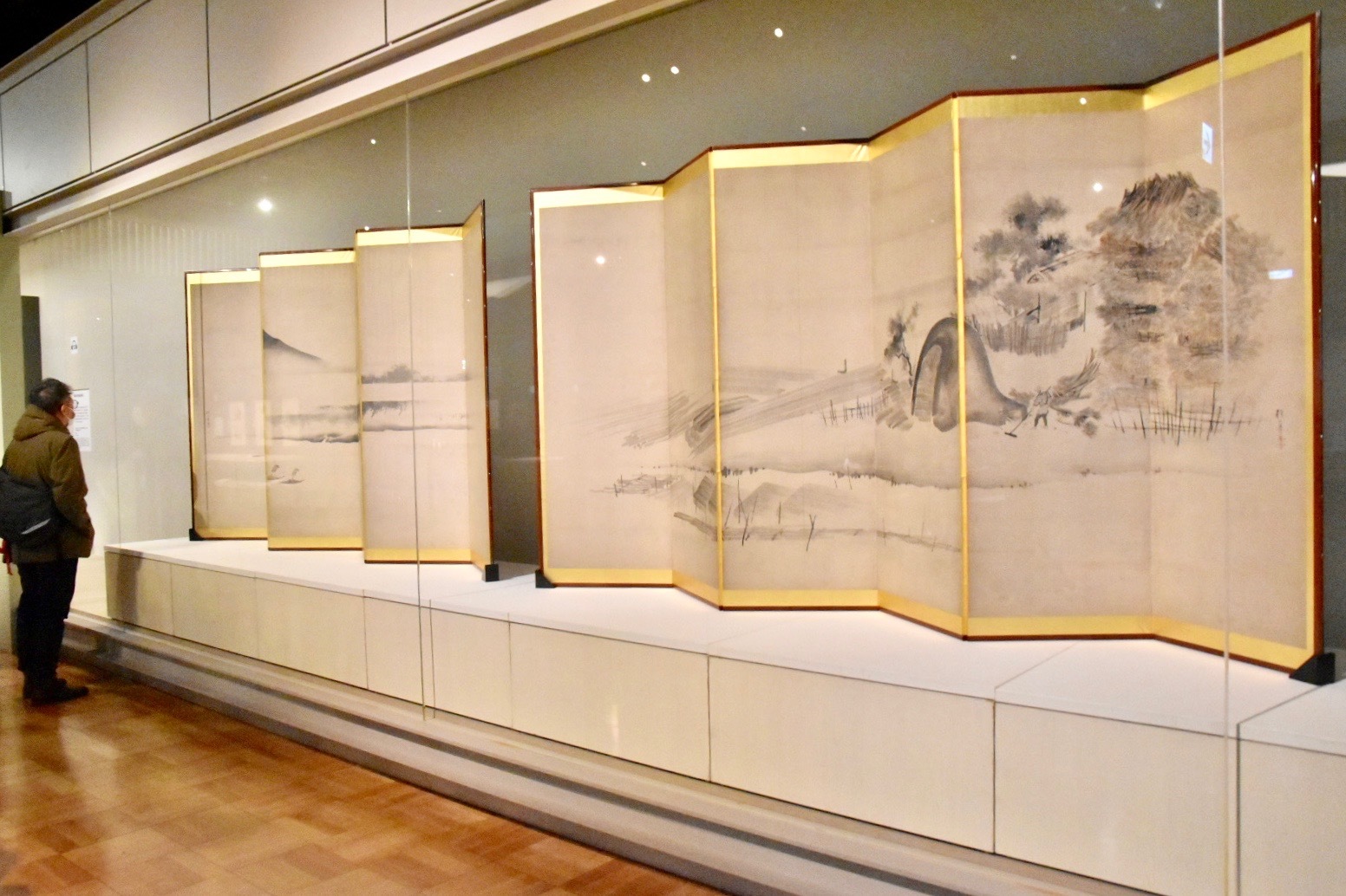隅田川窯場図屏風（酒井抱一／画）　江戸時代 18世紀　江戸東京博物館蔵　展示期間2月8日～3月8日