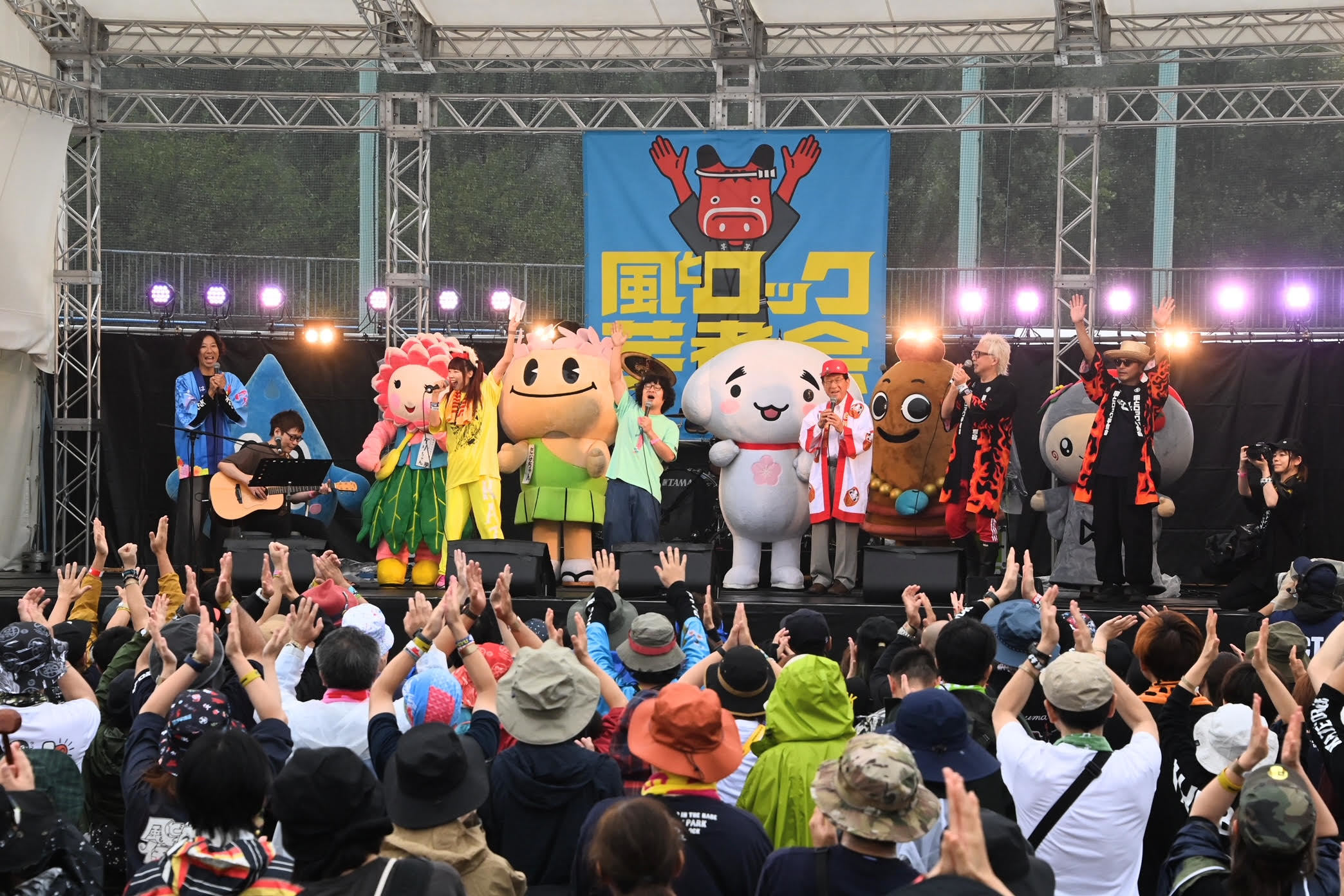 風とロック芋煮会2023』四星球密着同行記ーー福島県白河市で開催される 