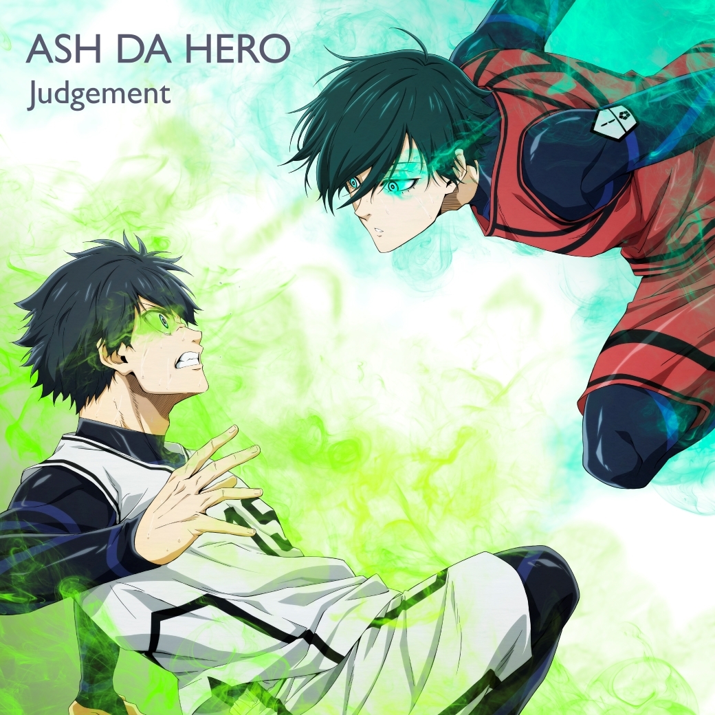 ASH DA HERO「Judgement」ブルーロック盤ジャケット