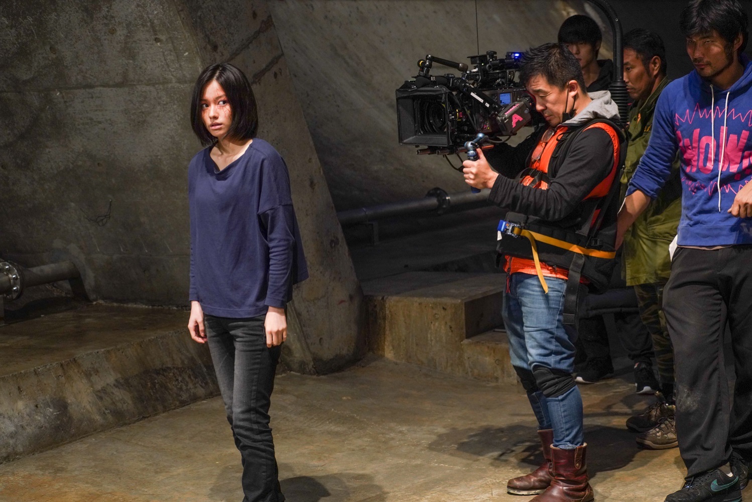 山本舞香 『東京喰種 トーキョーグール【S】』アクションメイキング （C）2019「東京喰種【S】」製作委員会（C）石田スイ／集英社