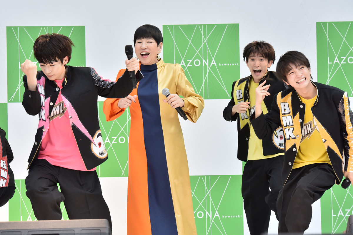 和田アキ子、BOYS AND MEN 研究生とのコラボ曲でキャリア50年