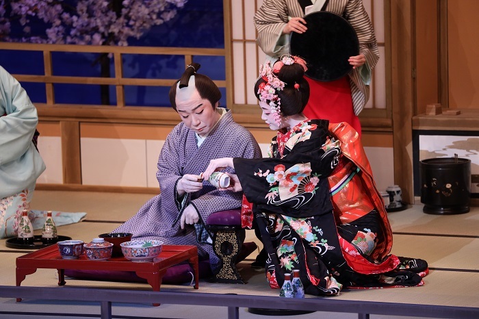 舞妓はんと若旦那