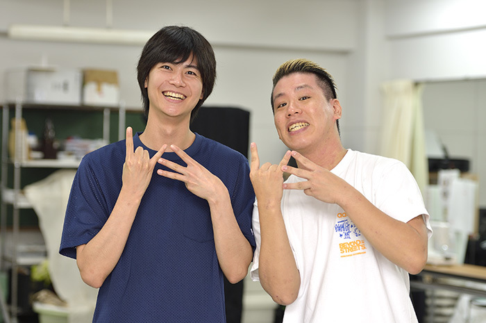 左から　多和田任益、伊藤今人