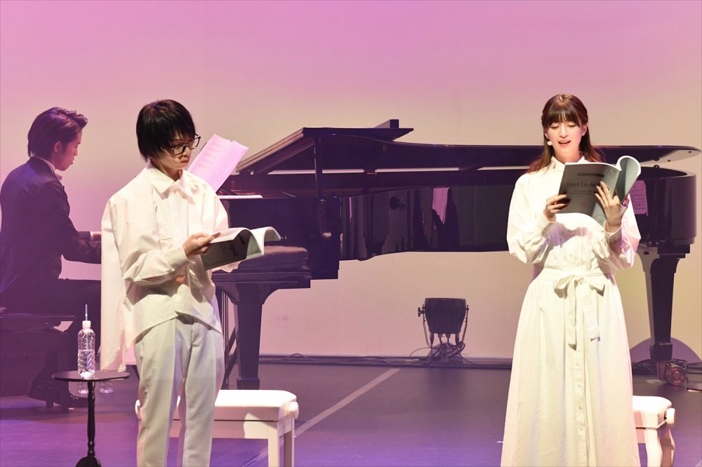 植田圭輔&吉田綾乃クリスティー(乃木坂46)出演 音楽朗読劇『四月は君の