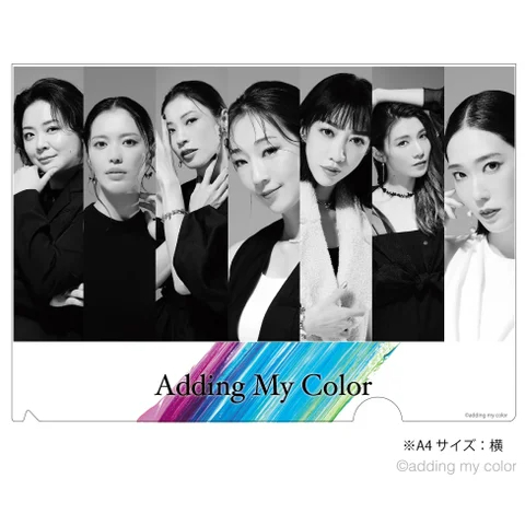 Adding My Color クリアファイル：440円（税込）