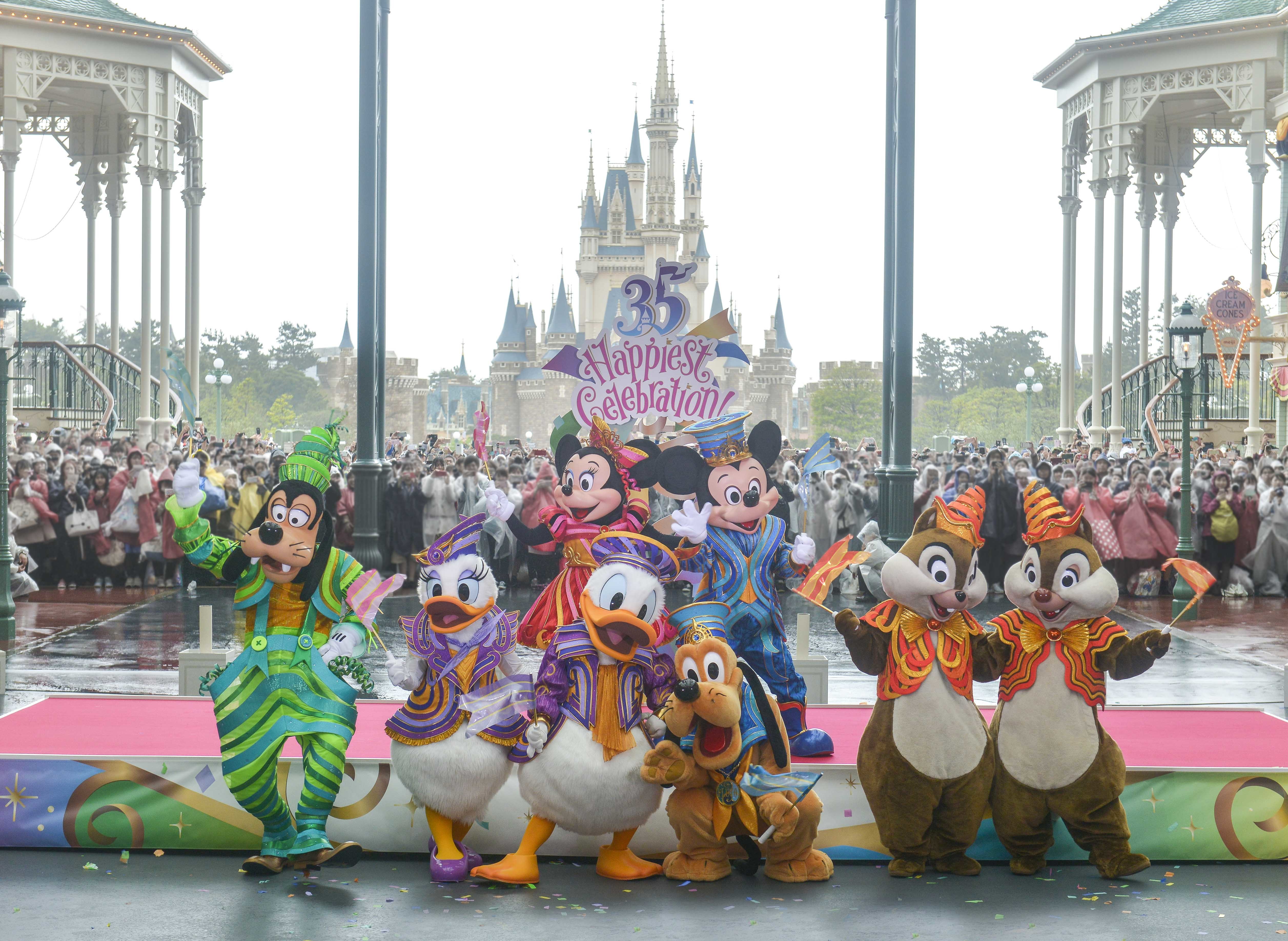 東京ディズニーリゾート、35周年を祝う“史上最大の祭典”が開幕