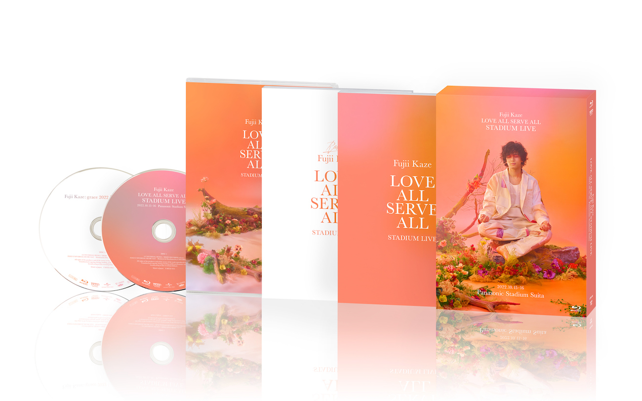 Blu-ray『Fujii Kaze LOVE ALL SERVE ALL STADIUM LIVE』展開図