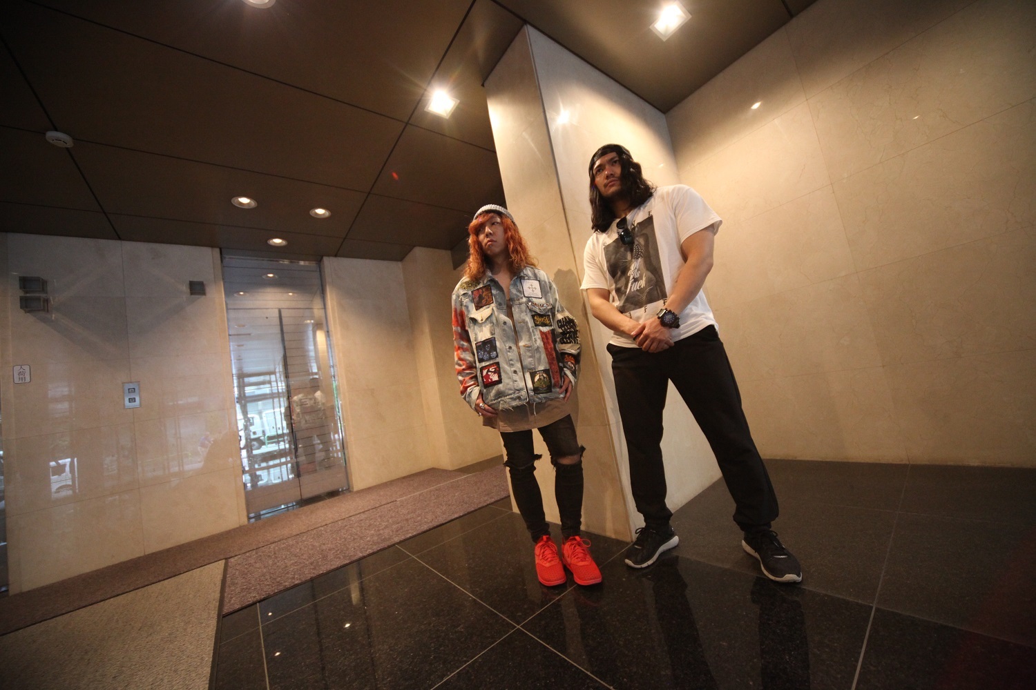HER NAME IN BLOOD / Daiki（写真左）、Ikepy（写真右）