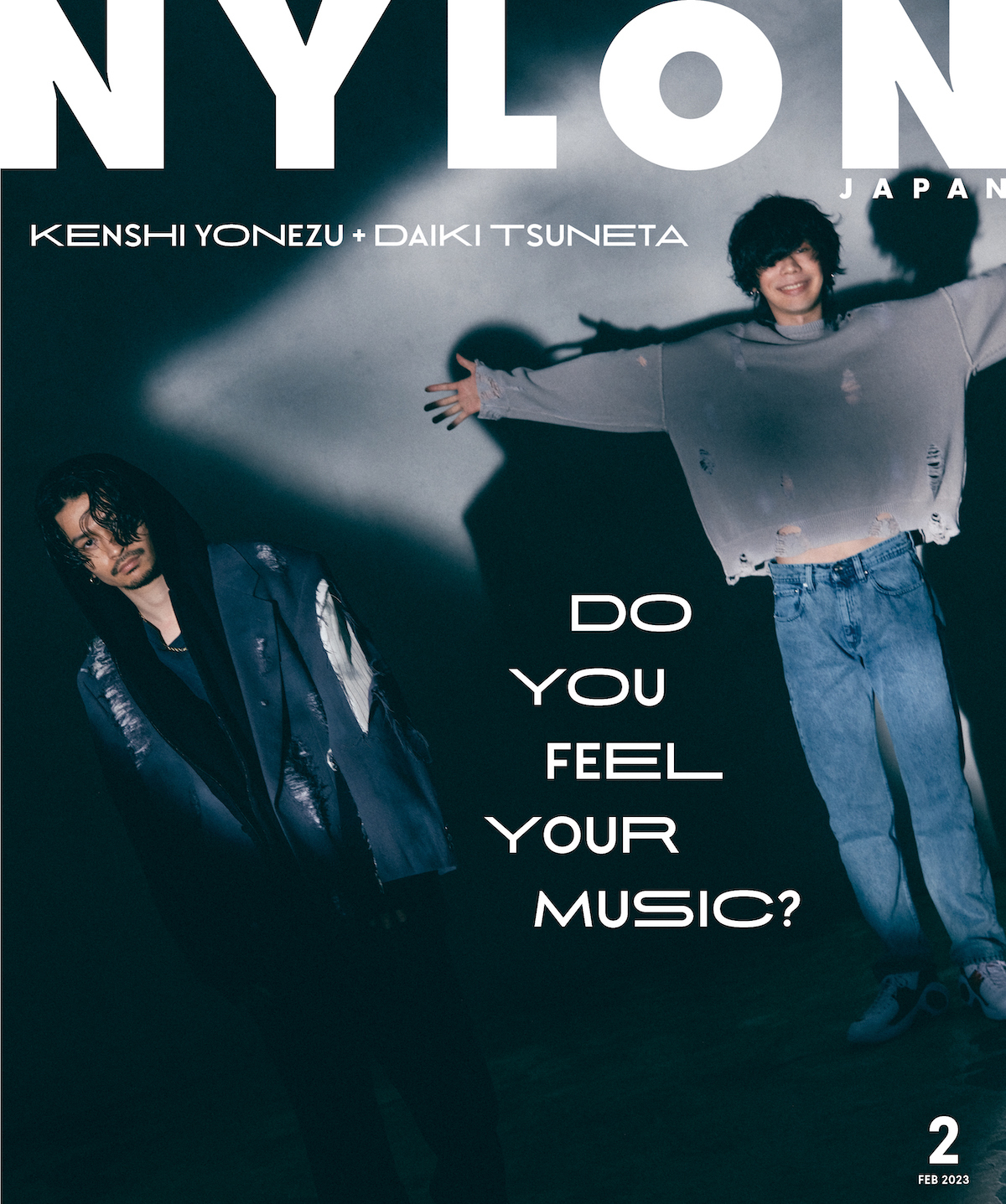 『NYLON』米津玄師&常田大希 W表紙