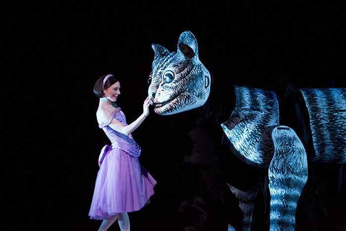 Alice's Adventures in Wonderland. Sarah Lamb as Alice (c)ROH, 2011. Photographed by Johan Persson