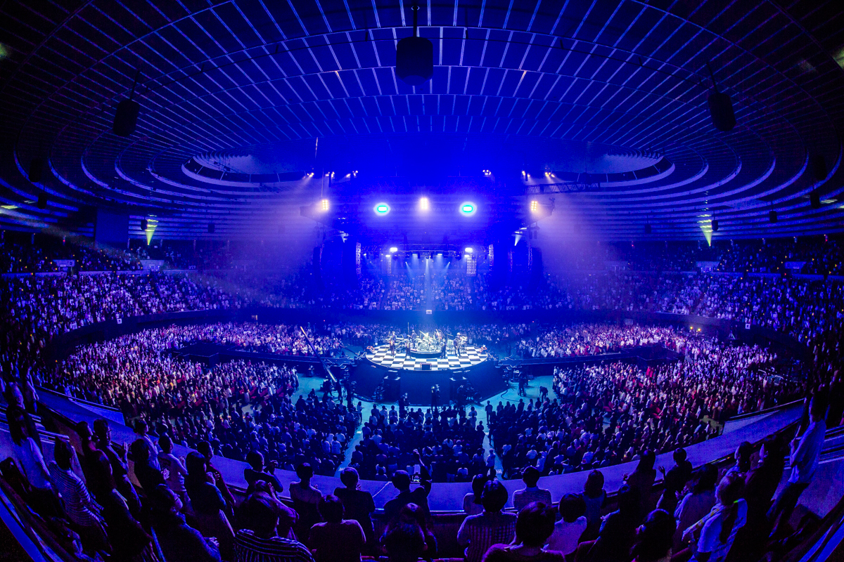 東京スカパラダイスオーケストラ 大阪城ホールのアリーナ中央に円形のステージを組んだ360度ライブ スカフェス ｉｎ 城ホール Spice エンタメ特化型情報メディア スパイス