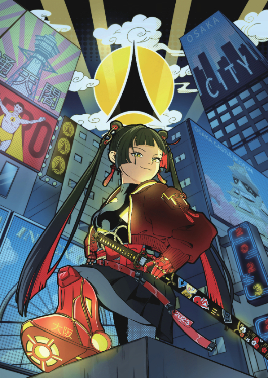 『大阪コミコン 2023』メインビジュアル （C）2024 Osaka comic con All rights reserved.