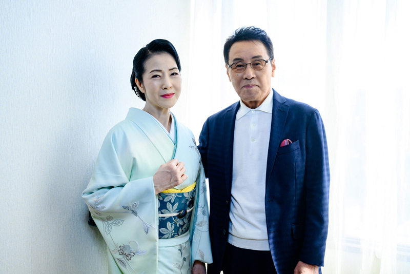五木ひろし（右）、坂本冬美（左） （撮影：塚田史香）
