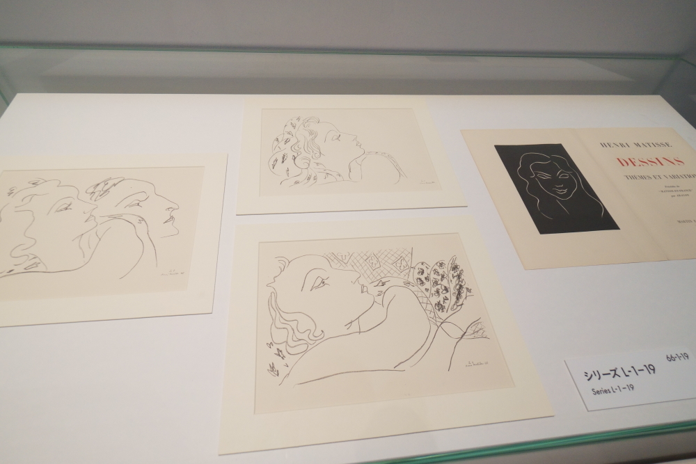 『デッサン ー テーマとヴァリエーション』1943年 ニース市マティス美術館 (C) Succession H.Matisse