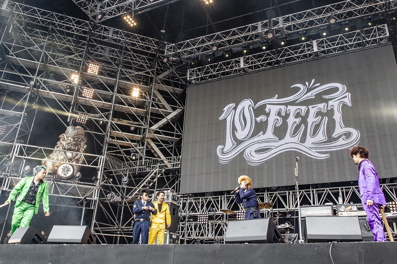 10-FEET、綾小路翔、早乙女光 撮影＝青木カズロー