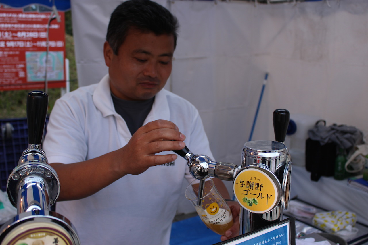 「KONISHIビール」（兵庫）与謝野ゴールド