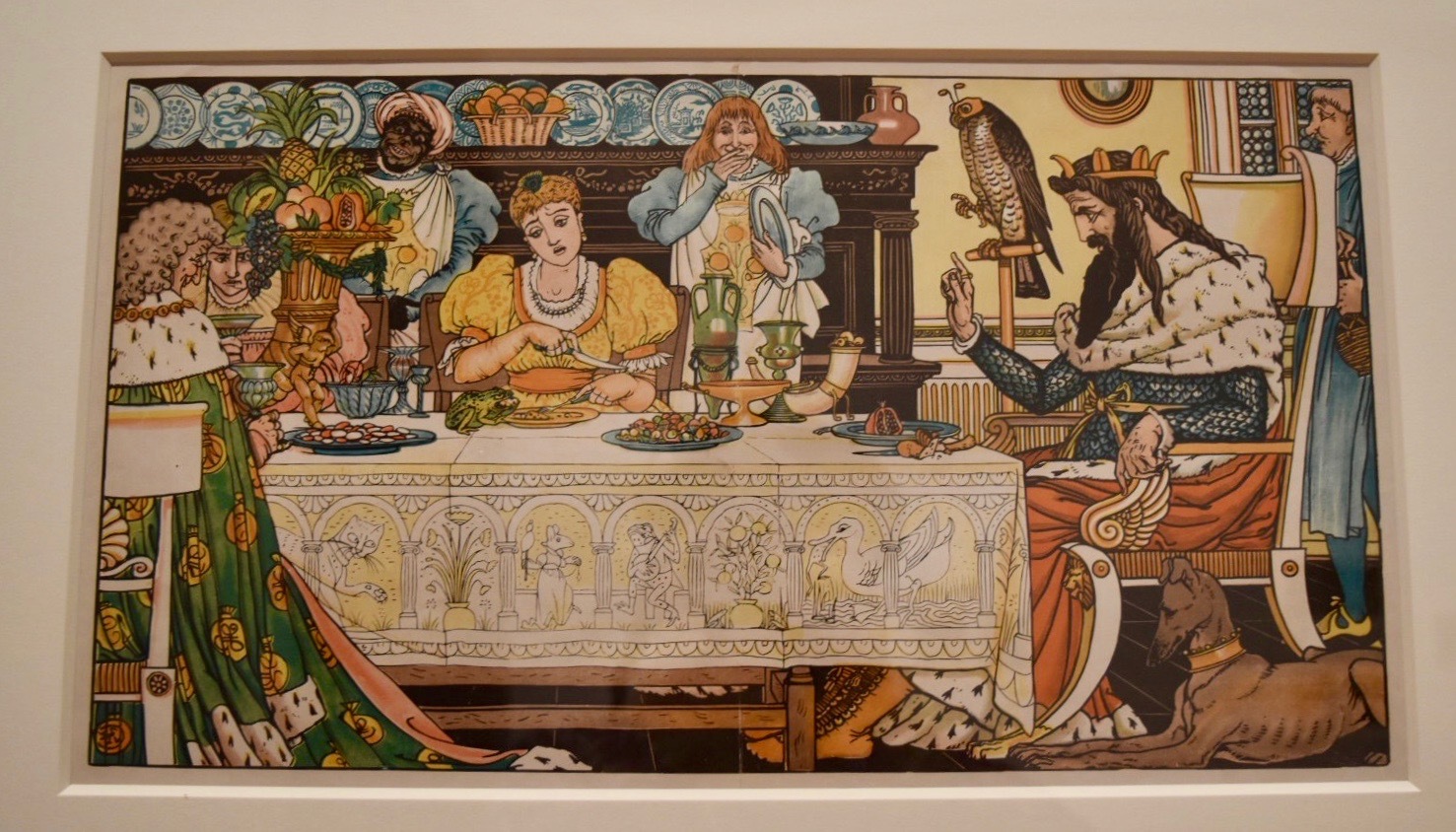 ウォルター・クレイン 《かえるの王子》1874年 個人蔵