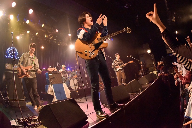 Yogee New Waves 2017.12.1 恵比寿リキッドルーム 撮影＝古溪一道