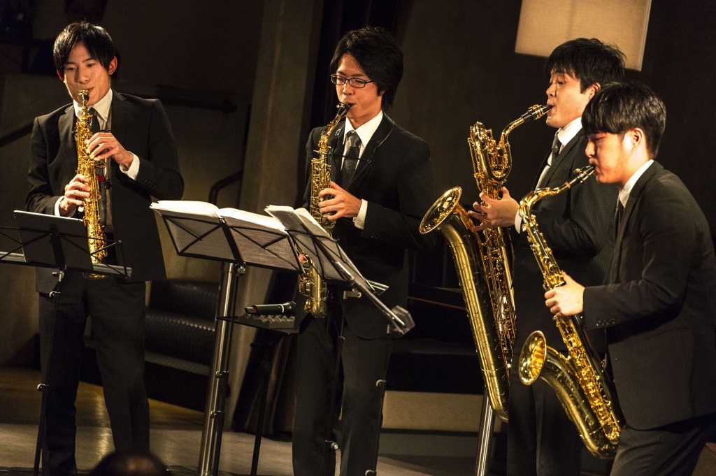 上野耕平率いるサクソフォン四重奏 The Rev Saxophone Quartet が『サンデー・ブランチ・クラシック』に登場 | SPICE -  エンタメ特化型情報メディア スパイス