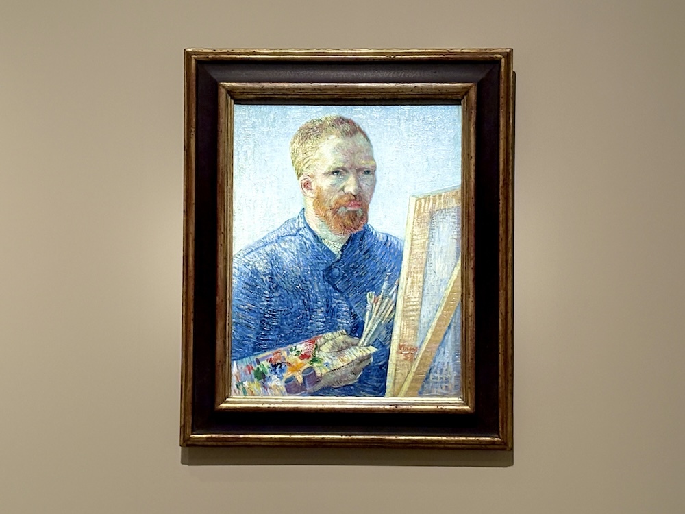 フィンセント・ファン・ゴッホ 《画家としての自画像》 1887年12月-1888年2月 油彩、カンヴァス